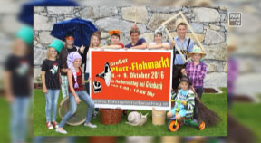 Ankündigung Flohmarkt in Grünbach