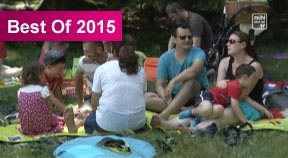 Familienpicknick in Oberneukirchen