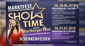 Ankündigungsbericht Marktfest Schenkenfelden am 30.6. und 1.7.2018