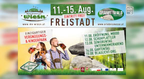 Ankündigung Mühlviertler Wiesn und Erlebnismesse „Granit u. Wald“
