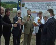 Spatenstich Gemeindezentrum Waldburg