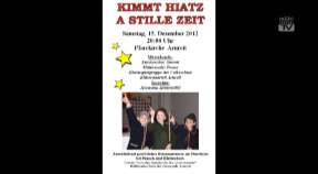 Ankündigung „Adventsingen“ in Arnreit am 15. Dez.