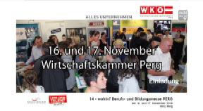 Ankündigung Berufs- und Bildungsmesse Perg