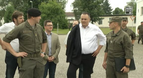 Verteidigungsminister Doskozil in Freistadt