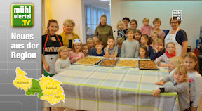 Kinder backen Kekse in Lichtenberg