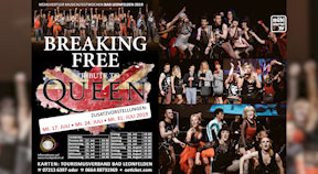 Ankündigung Breaking Free „A Tribute to Queen“