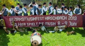 Ankündigung: Bezirksmusikfest in Hirschbach 2013