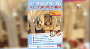 Ankündigung Eröffnung Bad Zeller Kulturwochen