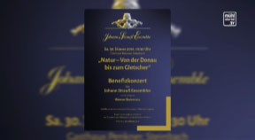 Ankündigung Benefizkonzert in Alberndorf