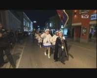 Faschingsbeginn und Rathausstürmung in Perg 2011