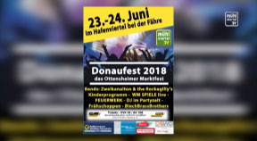 Ankündigung Donaufest in Ottensheim 2018