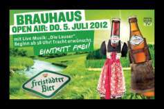 Ankündigung Brauhaus Open-Air