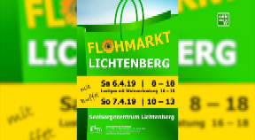 Ankündigung Flohmarkt Lichtenberg 2019