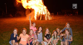 Sonnwendfeuer in Lichtenberg