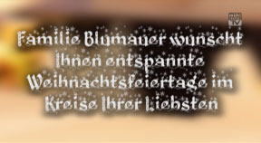 Ankündigung Gasthof Blumauer