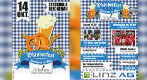 Ankündigung Oktoberfest in Reichenau am 14.10.2017