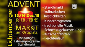 Ankündigung Lichtenberger Advent 2018