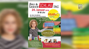 Ankündigung BauSanierSchlauTag bei der Firma Solarier in Katsdorf