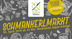 Ankündigung Schmankerlmarkt in Aigen-Schlägl