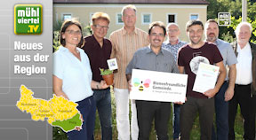 St. Georgen an der Gusen als bienenfreundliche Gemeinde ausgezeichnet