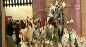 Weihnachtsmarkt im Funiversum in St. Oswald