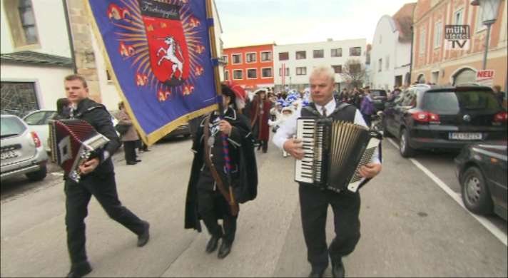 Faschingsauftakt u. Weinsegnung in Perg 2012