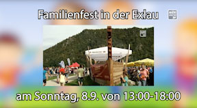 Ankündigung Familienfest Exlau