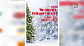 Weihnachts- und Handwerksmarkt in Sankt Peter am Wimberg