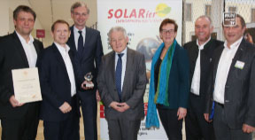 Größte Unternehmensauszeichnung für SOLARier
