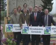 Überreichung Klimabündnistafeln in Reichenau 2009