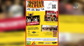 Ankündigung Tragweiner Zeltfest 2014