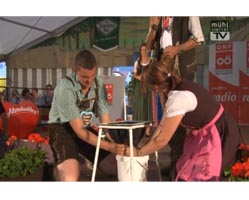 Wahl zum Mühlviertler Trachtenpärchen 2010