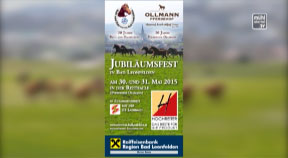 Ankündigung Jubiläumsfest Pferdehof Ollmann