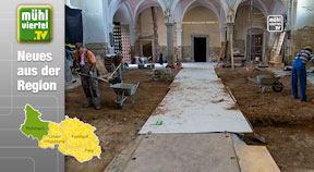 Archäologische Funde bei den Renovierungsarbeiten der Pfarrkirche Rohrbach