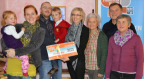 Familie aus Katsdorf gewinnt Urlaub in Kärnten