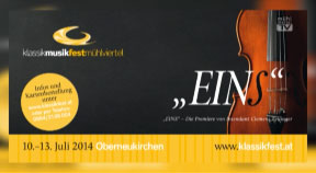 Ankündigung Klassikfestival Oberneukirchen 2014