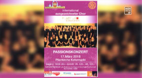 Ankündigung Rotary-Club Freistadt lädt zum Passionskonzert am 17. März, Pfarrkirche Kefermarkt