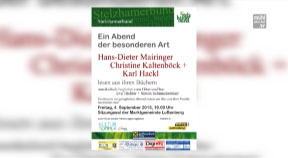 Ankündigung Luftenberger Kultursommer 2015