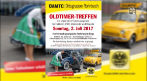 Ankündigung: Oldtimertreffen ÖAMTC in Rohrbach-Berg