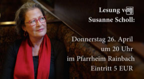 Ankündigung: Lesung mit Susanne Scholl aus ihrem neuen Roman „Wachtraum“