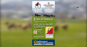 Ankündigung Jubiläumsfest Pferdehof Ollmann