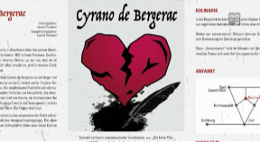 Ankündigung Burgfestspiele Reichenau - Cyrano de Bergerac – Stück für Erwachsene