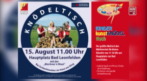 Ankündigung Knödeltisch in Bad Leonfelden 2017