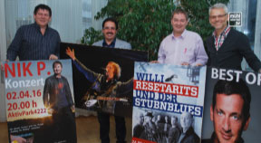 Top Stars geben sich im Aktivpark 4222 die Klinke in die Hand