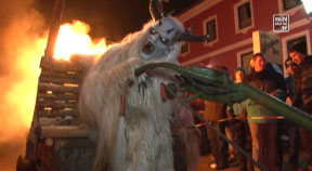 Perchtenlauf in St. Oswald bei Freistadt
