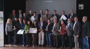 Verleihung des EUREGIO Marksteins