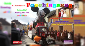 Ankündigung Faschingsumzug in Reichenthal