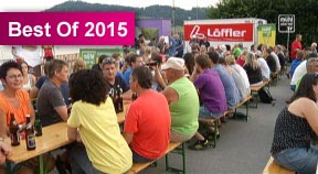 Fanzone in Julbach – Race Around Austria