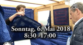 Ankündigung Färbermarkt in Gutau 2018