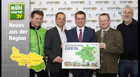 Neuer Motorikpark in Grein bietet Bewegung für alle Generationen